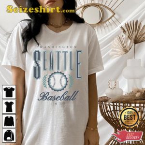 Washington Seattle Baseball Vintage Unisex T-Shirt Gift For Fan