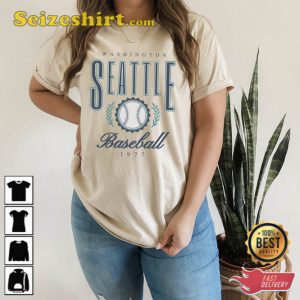 Washington Seattle Baseball Vintage Unisex T-Shirt Gift for Fan