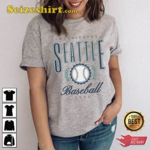 Washington Seattle Baseball Vintage Unisex T-Shirt Gift for Fan