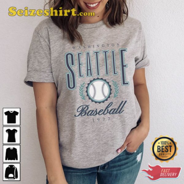 Washington Seattle Baseball Vintage Unisex T-Shirt Gift For Fan