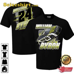 William Byron Hendrick Motorsports Team Collection Black Blister T-Shirt