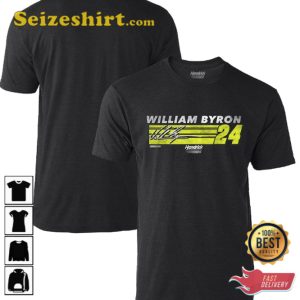 William Byron Richard Childress Racing Heather Charcoal Hot Lap T-Shirt