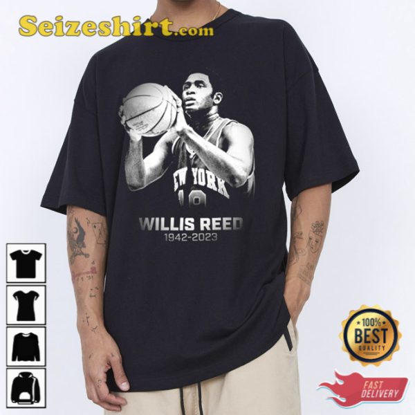 Willis Reed 1942-2023 Thanks For The Memories Shirt