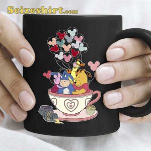 Winnie The Pooh Balloon Coffee Ceramic Mug