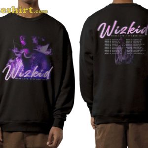 Wizkid 2023 Tour Double Side Shirt