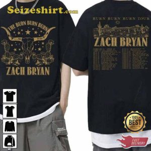 Zach Bryan Burn Burn Burn Tour 2023 Sweatshirt