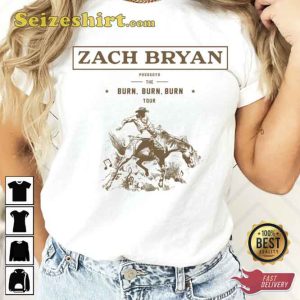Zach Bryan The Burn Tour 2023 Shirt
