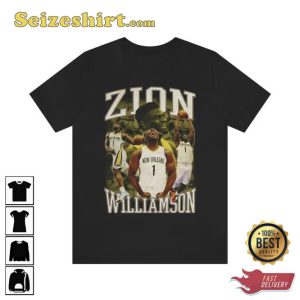 Zion Williamson 90s Style Vintage Bootleg T-shirt