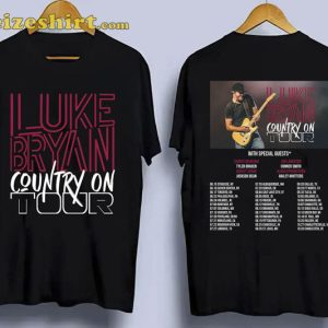 2 Sides Luke Bryan With Special Guests Country On Tour 2023 Shirt