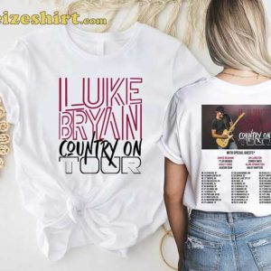2 Sides Luke Bryan With Special Guests Country On Tour 2023 Shirt
