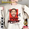 2023 Post Malone Twelve Carat Tour Butterfly Album Cover Shirt