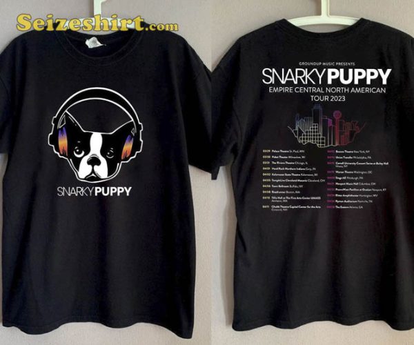 2023 Snarky Puppy Empire Central North American Tour 2023 T-Shirt