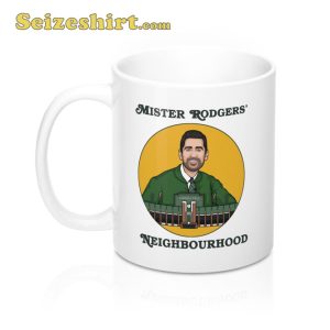 Mister Rodgers Neighbourhood Green Bay Packers Mug
