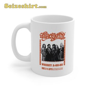 Aerosmith Band Whisky A Go Go 1973 Coffee Mug