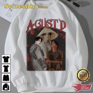 Agust D World Tour Crewneck Suga Fan Gift Shirt