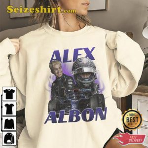 Alex Albon K2 Racing 90s Vintage Tee Shirt Gift For Fan