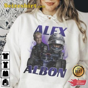 Alex Albon K2 Racing 90s Vintage Tee Shirt Gift For Fan