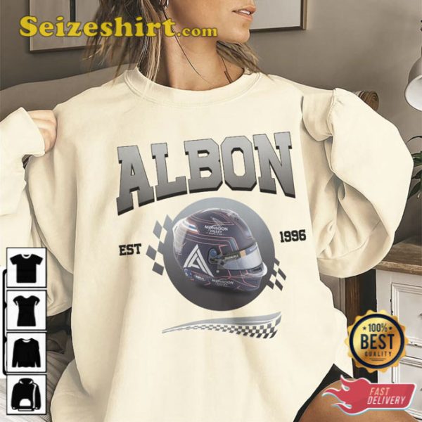 Alex Albon Racing Est 1996 Vintage Shirt Gift For Fan