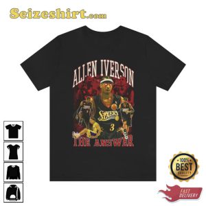Allen Iverson The Answer National League Tee For Fans