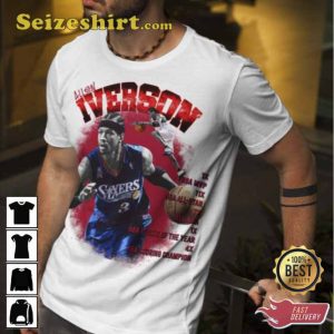 Allen Iverson Basketball Sixers Lovers Unisex Shirt For Fans