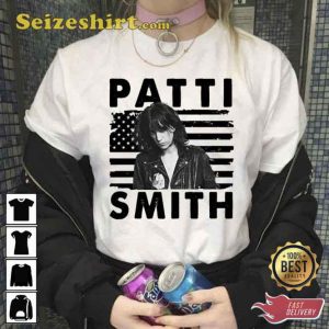 American Flag Patti Smith Music Unisex T-Shirt