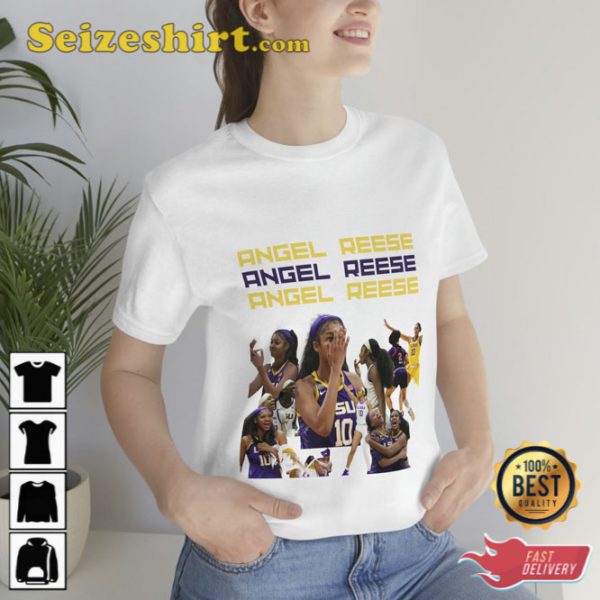 Angel Reese Ncca Champs Gift For Fan Tee Shirt