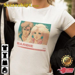 Anime Style Barbie Collectors and Anime Fans Unisex Short Sleeve Tee1