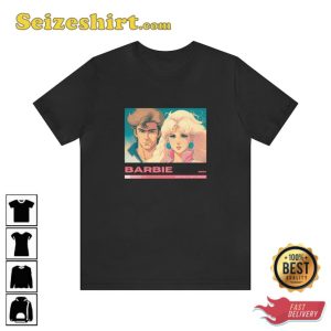 Anime Style Barbie Collectors and Anime Fans Unisex Short Sleeve Tee3