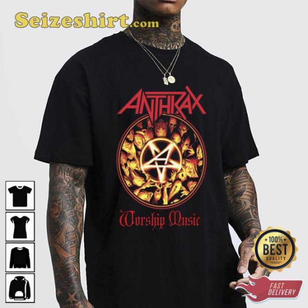 Anthrax Worship Music Heavy Metal Music Merchandise Trending Unisex Sweatshirt