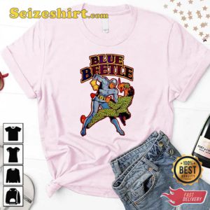 Attack Of The Blue Beetle Unisex T-Shirt