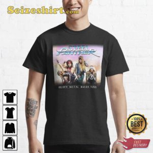 Autocollant Best Of Steel Panther Metal Music Band T-shirt
