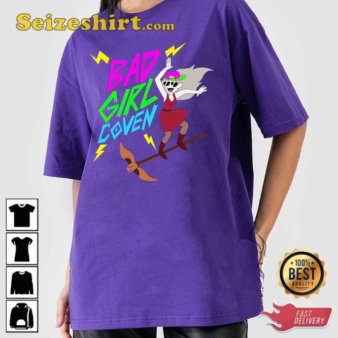 Bad Girl Coven The Owl House Disney Cartoon TV Series Lover Gift T-Shirt1