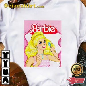 Barbie Doll Baby Birthday Party 1994 Come On Lets Go Party Shirt2