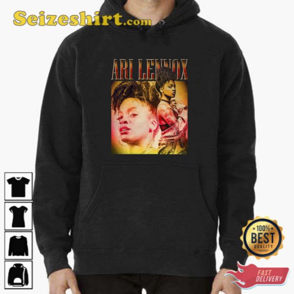 Best Ari Lennox Vintage Graphic Unisex T-Shirt Gift For Fan