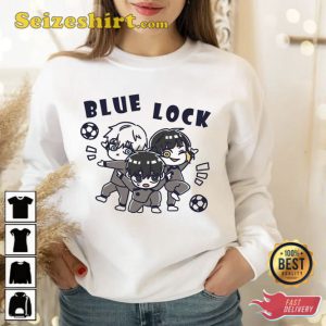Besties Bachira and Isagi and Nagi Blue Lock Unisex Sweatshirt Gift For Fan