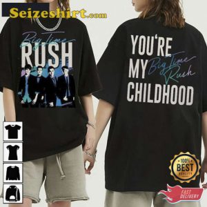 Big Time Rush Band Tour 2023 Youre My Childhood Pop Music T-Shirt