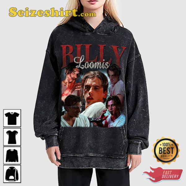 Billy Loomis Actor Main Antagonist 1996 Scream Movie Fans Gift T-Shirt