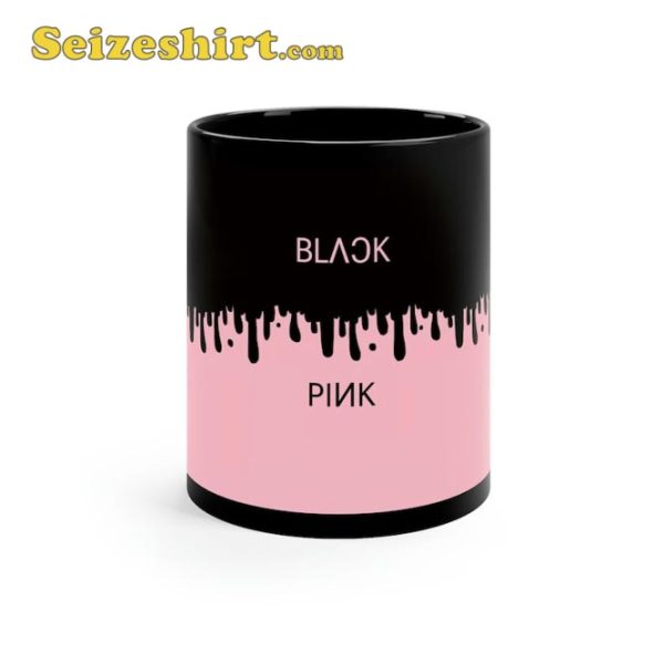 Black Pink Up And Down Design Gift for Blink Coffee Mug