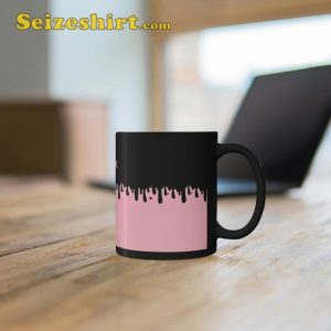 Black Pinkk Up And Down Design Gift for Blink Coffee Mug4
