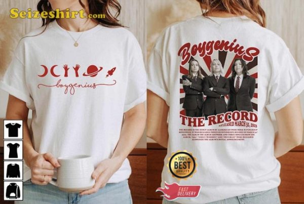 Boygenius Band Reset Tour 2023 The Record Lover Fan Gift Unisex T-shirt