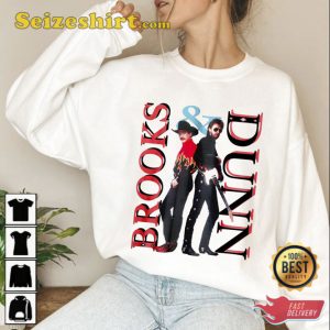 Brooks And Dunn Vintage Country Concert Music Unisex T-Shirt