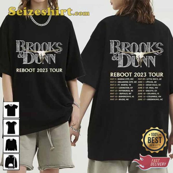 Brooks and Dunn The Road to Grammy Awards Tour 2023 Shirt