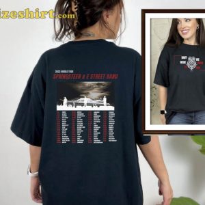 Bruce Springsteen Estreet Band 2023 World Tour Concert T-shirt