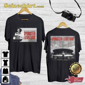 Bruce Springsteen Gift For Fans The Boss 2023 Tour Shirt
