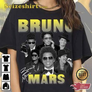 Bruno Mars Comfort Colors Comic Rap Gifts Fan Shirt