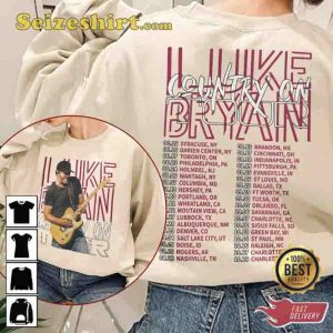 Bryan Tour 2023 Trending Country Music Fan Gift Unisex 2 Side T-shirt