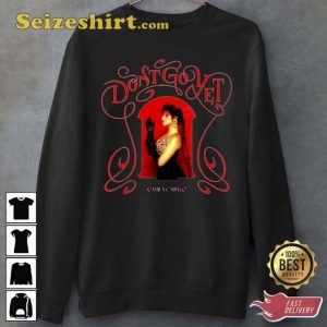 Camila Cabello Don’t Go Yet Design Fanart Unisex Sweatshirt