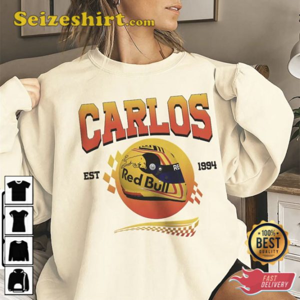 Carlos Sainz Jr Racing Est 1996 Vintage Shirt Gift For Fan