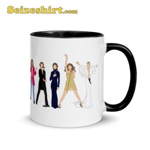 Céline Dion Fashion Illustrated Celine Fan Gift Coffee Mug1