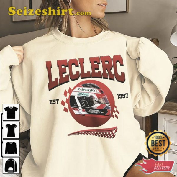Charles Leclerc Racing Est 1997 Vintage Shirt Gift For Fan